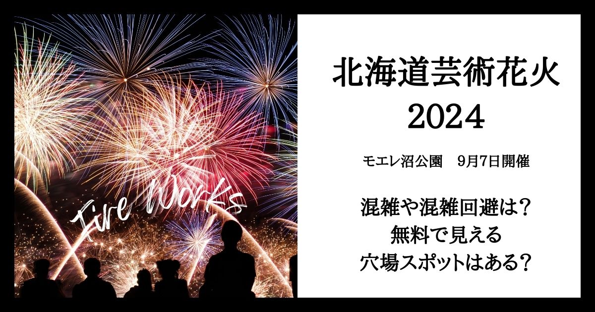 モエレ沼花火大会（札幌駅発着バス）